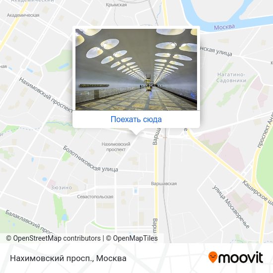 Карта Нахимовский просп.