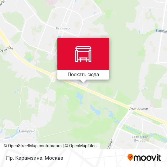 Карта Пр. Карамзина