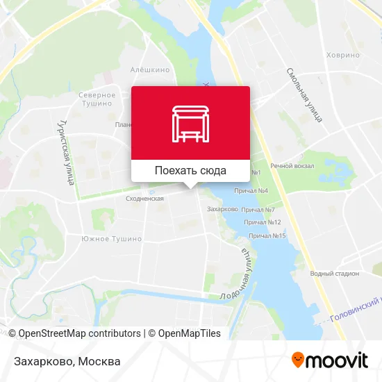 Карта Захарково