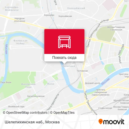 Карта Шелепихинская наб.