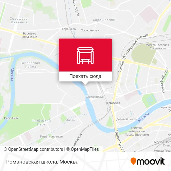Карта Романовская школа