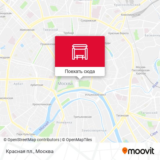 Карта Красная пл.