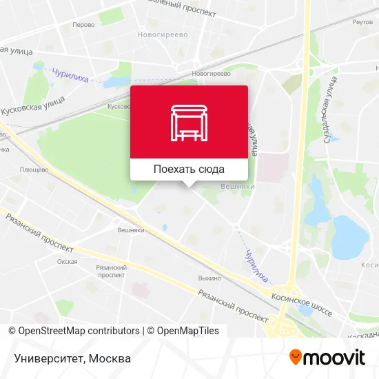 Карта Университет