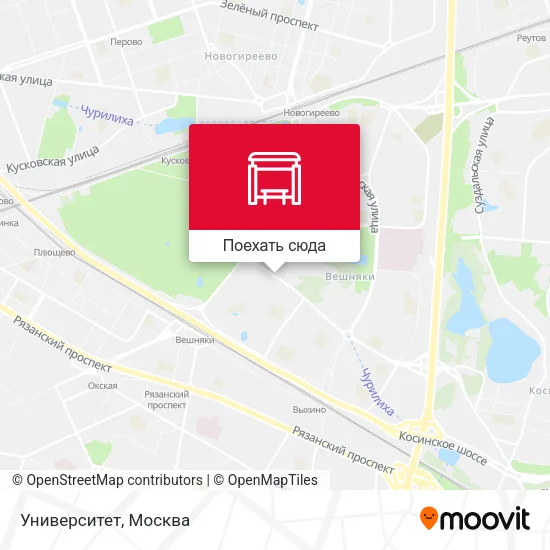 Карта Университет