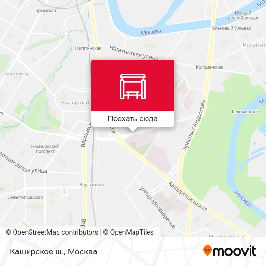 Карта Каширское ш.