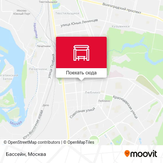 Карта Бассейн
