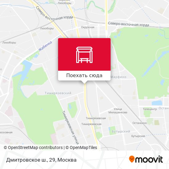 Карта Дмитровское ш., 29