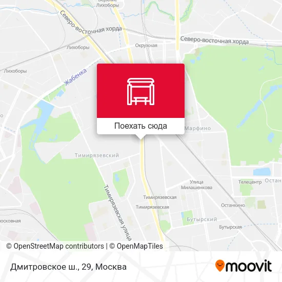 Карта Дмитровское ш., 29
