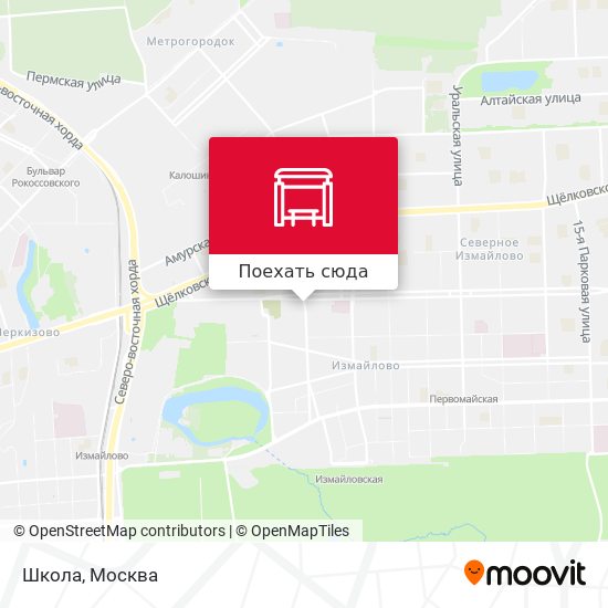 Карта Школа