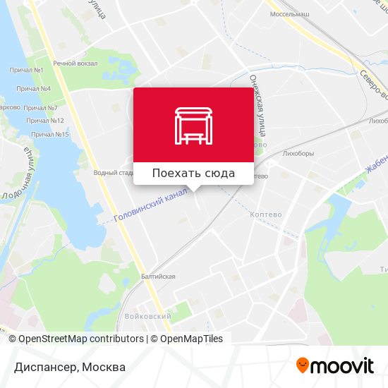 Карта Диспансер