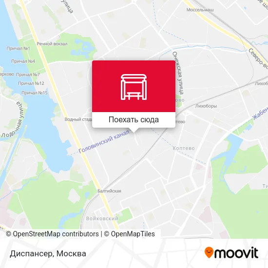 Карта Диспансер