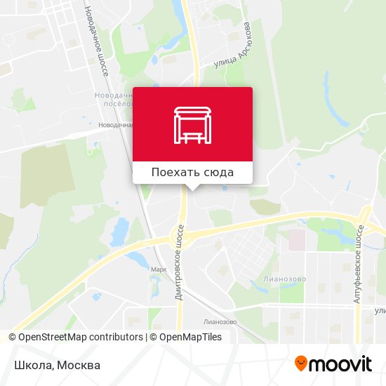 Карта Школа