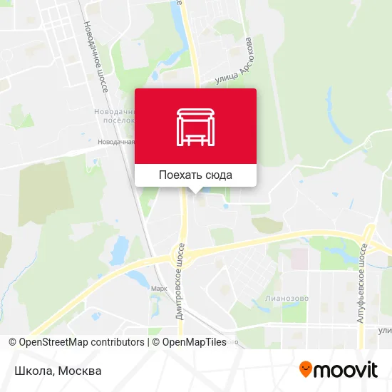 Карта Школа