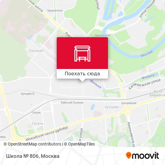 Карта Школа № 806