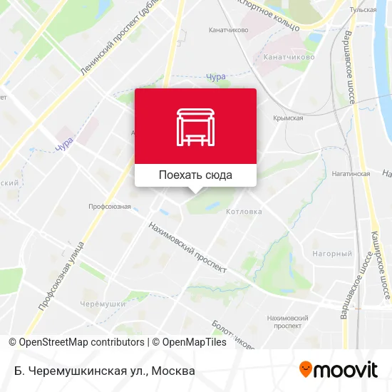 Карта Б. Черемушкинская ул.
