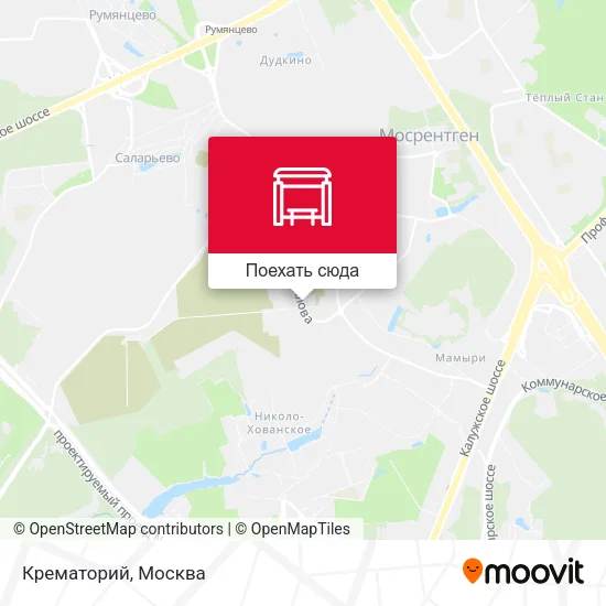 Карта Крематорий