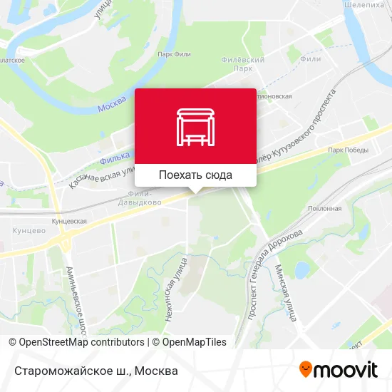 Карта Староможайское ш.