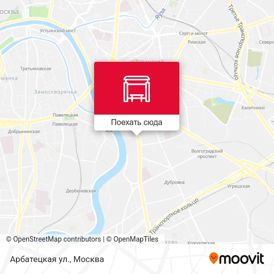 Карта Арбатецкая ул.