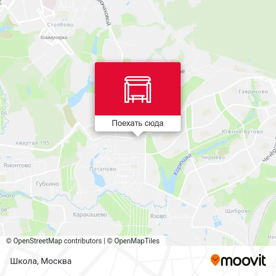 Карта Школа