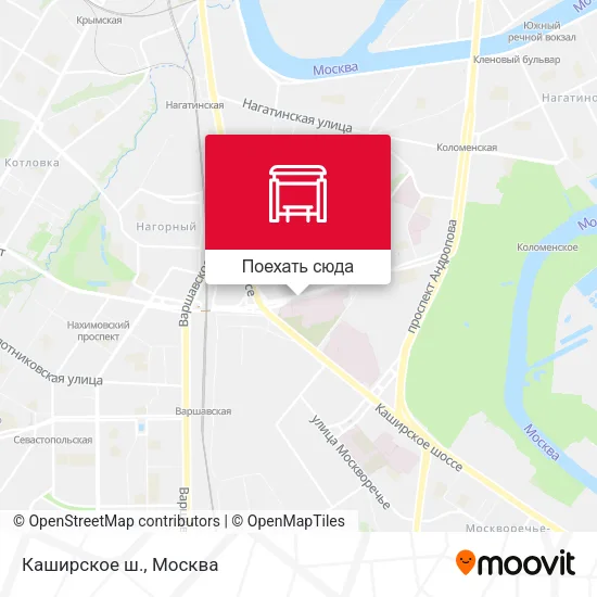 Карта Каширское ш.