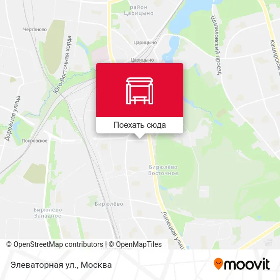 Карта Элеваторная ул.