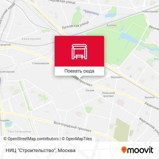 Карта НИЦ "Строительство"