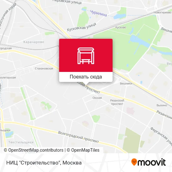 Карта НИЦ "Строительство"