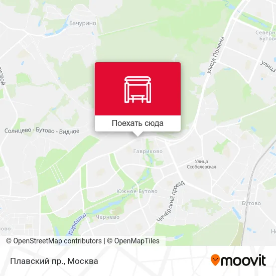 Карта Плавский пр.