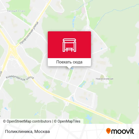 Карта Поликлиника