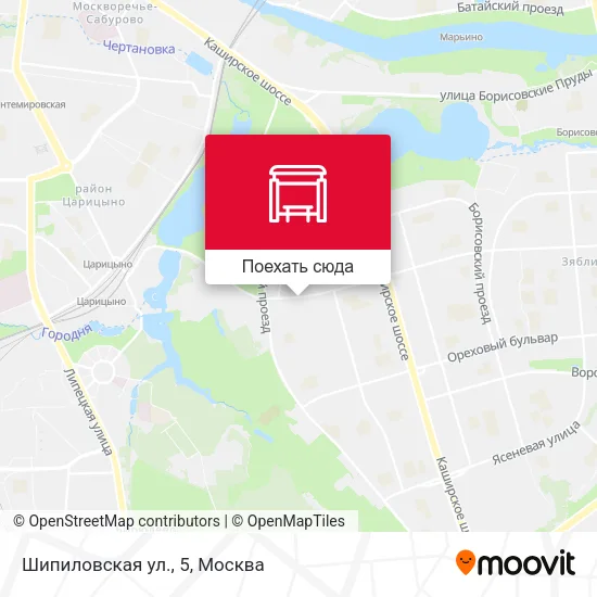 Карта Шипиловская ул., 5