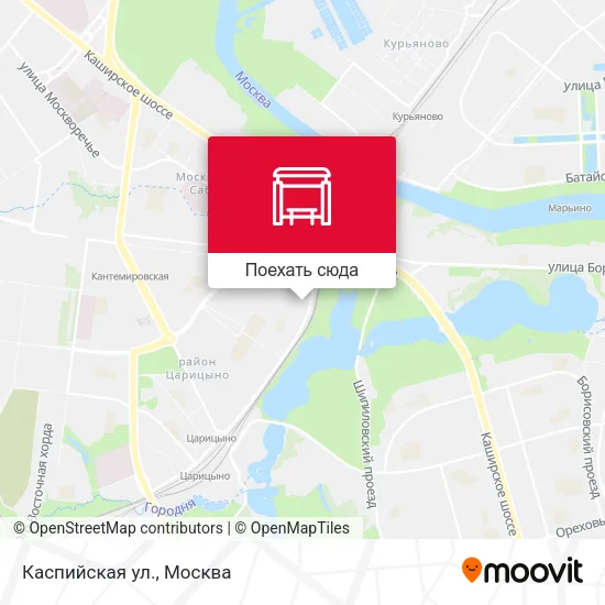 Карта Каспийская ул.