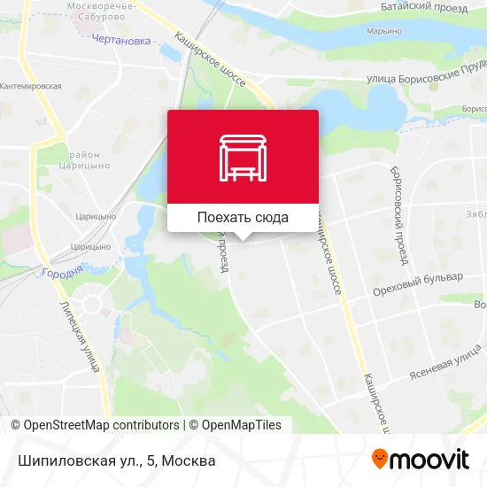 Карта Шипиловская ул., 5