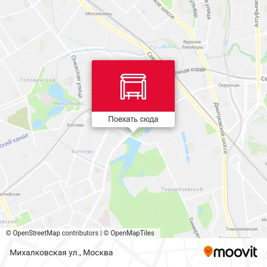 Карта Михалковская ул.