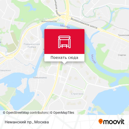 Карта Неманский пр.