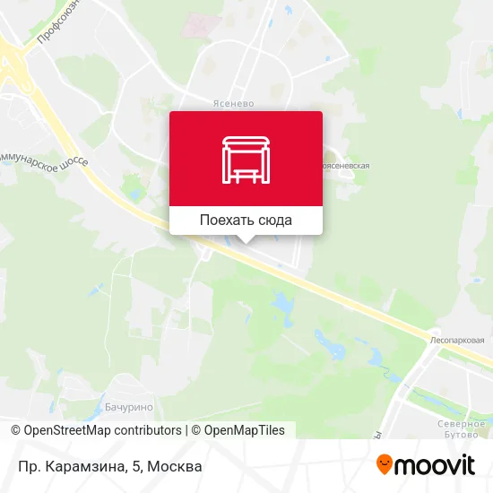 Карта Пр. Карамзина, 5