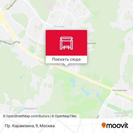 Карта Пр. Карамзина, 9