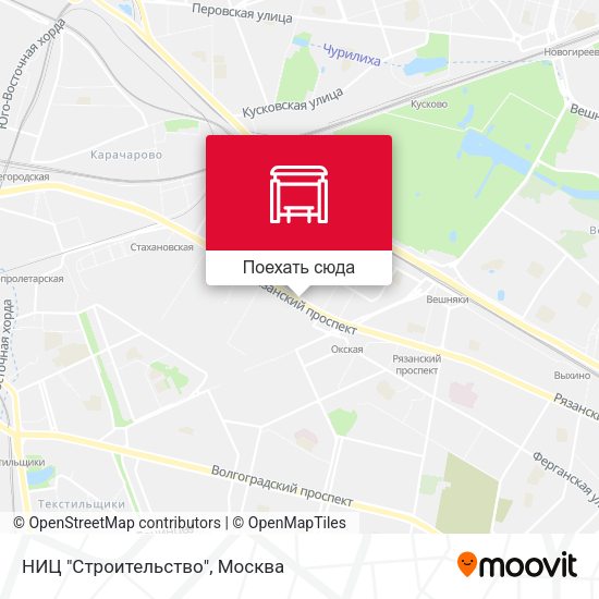 Карта НИЦ "Строительство"
