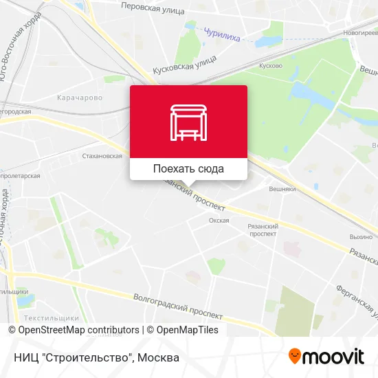 Карта НИЦ "Строительство"