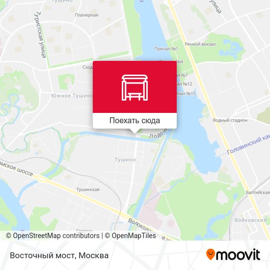 Карта Восточный мост