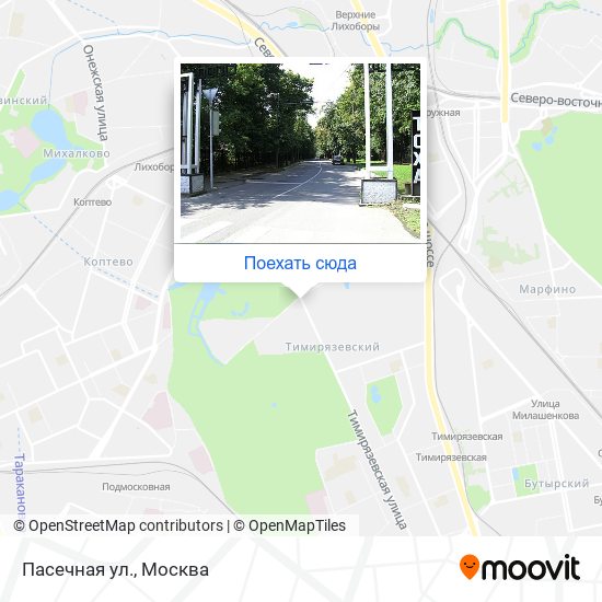 Карта Пасечная ул.