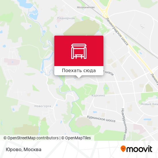 Карта Юрово