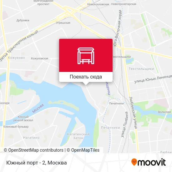 Карта Южный порт - 2