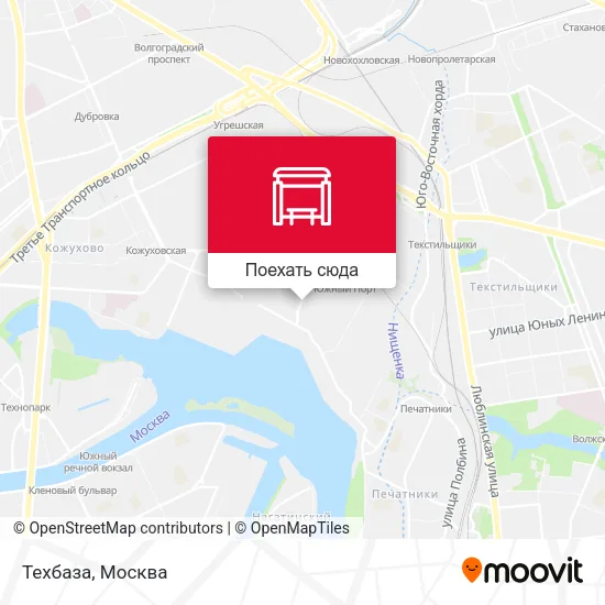 Карта Техбаза