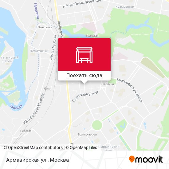 Карта Армавирская ул.