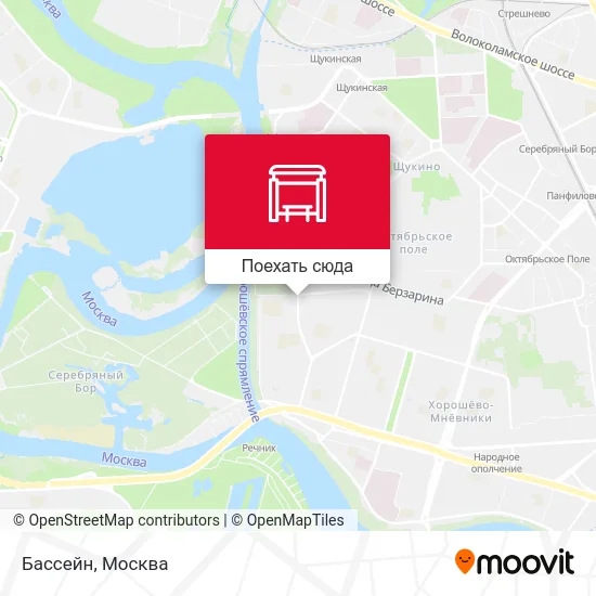 Карта Бассейн