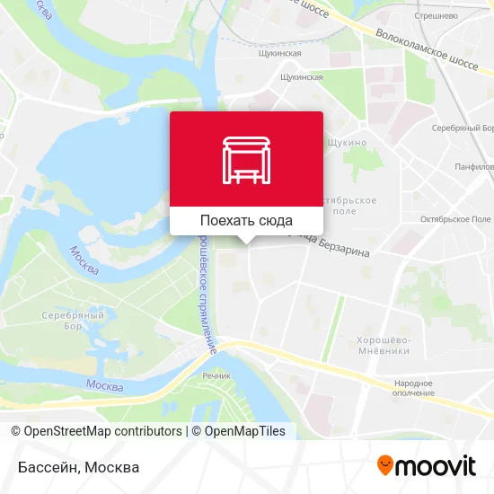 Карта Бассейн