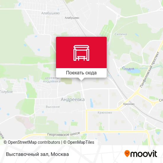 Карта Выставочный зал
