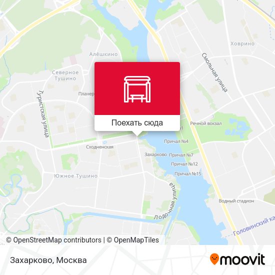 Карта Захарково