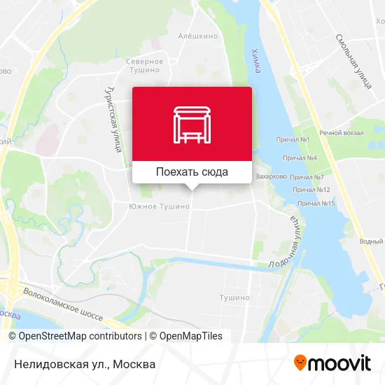 Карта Нелидовская ул.