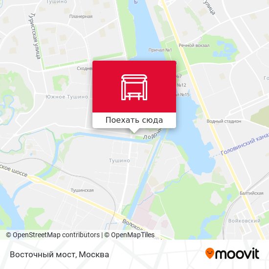 Карта Восточный мост